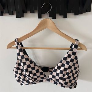 Nettle’s Tale Margaret Bikini Top in Checkerboard